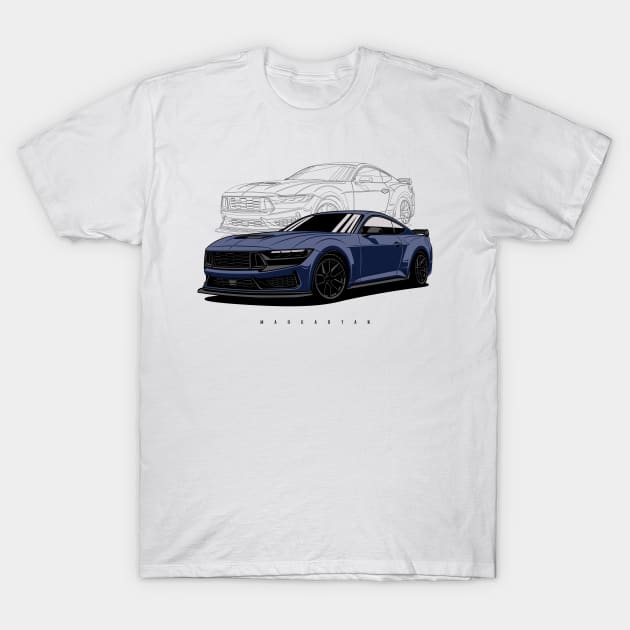 New Mustang T-Shirt by Markaryan